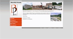 Desktop Screenshot of boccellaprecast.com